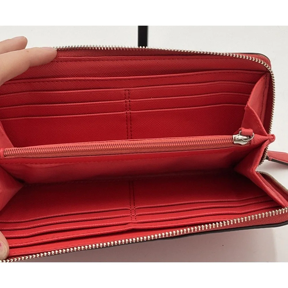 Coach wallet double